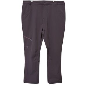 SheFly Gnara Pruple Go There Purple Hiking Nylon Zipper Fly Hiking Pants Plus 20